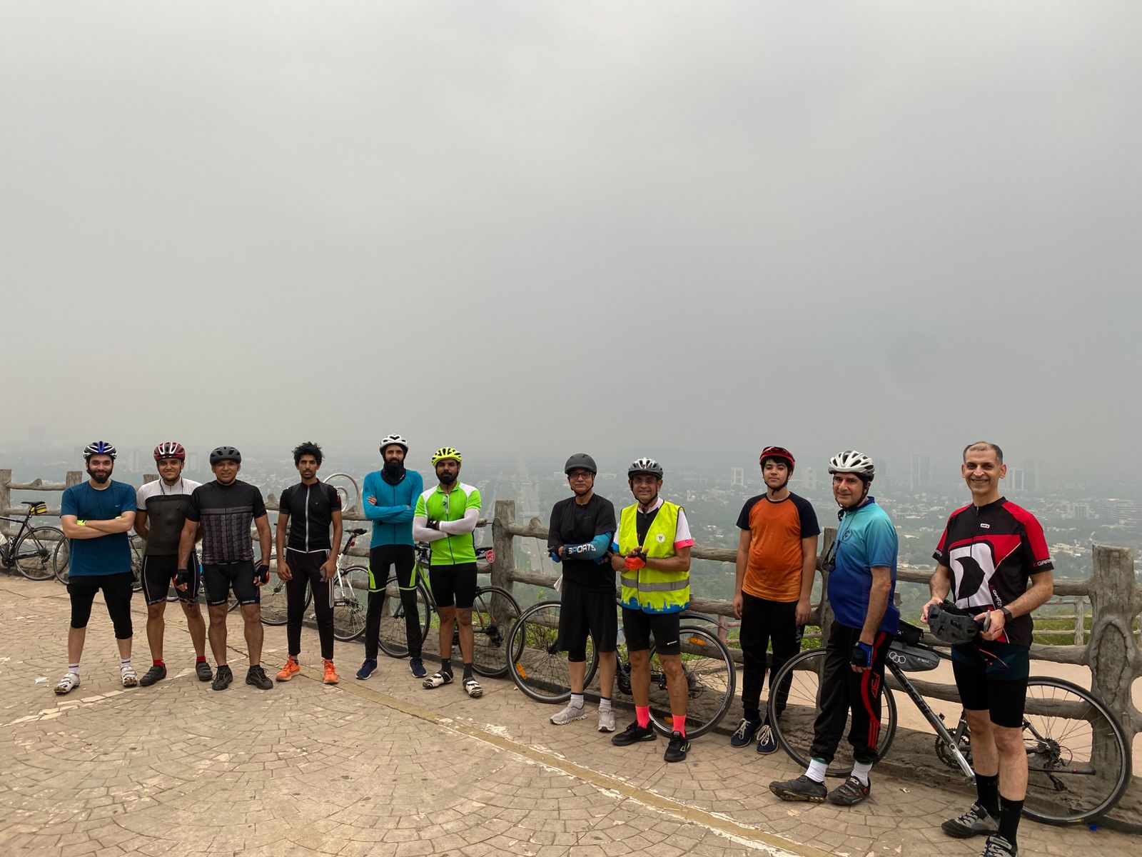 This Time to Daman e Koh; Club Cyclists are reaching new heights