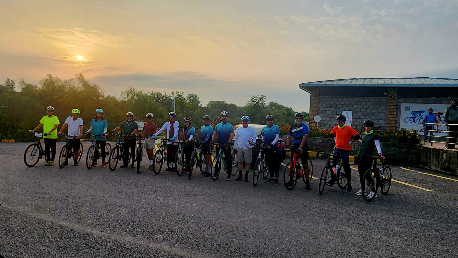 Islamabad Club’s Silver Jubilee (25th) Family Bicycle Ride